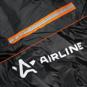 Тент для укрытия автомобиля (520х192х120 см) "AIRLINE" (молния для двери, универ ADCT006 AIRLINE