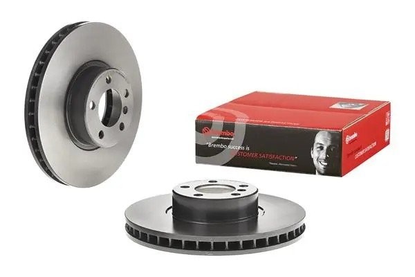 Диск тормозной BMW 7 (E65) передний (1шт.) BREMBO 09.B538.11 BREMBO