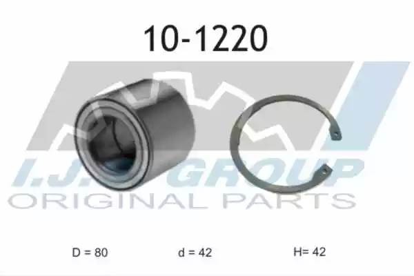 к-кт подшипника ступ. зад!\ BMW E28/E34/E23/E32 all 81-97 101220 IJS GROUP