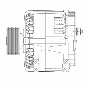 Генератор 4180, J7 LG3088 START VOLT