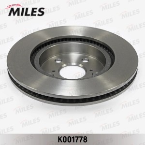 Диск тормозной передний TOYOTA CAMRY 16-/RAV 4 18- K001778 K001778 MILES