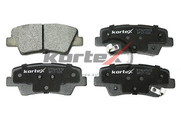Колодки торм. HYUNDAI SOLARIS 17- зад.к-т KT5647STD KT5647STD KORTEX