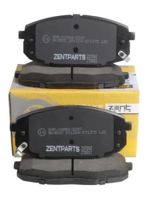 колодки дисковые передние Z07262 ZENTPARTS