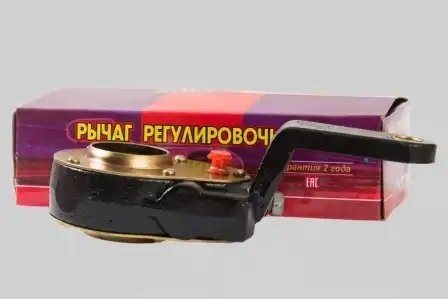 рычаг тормозной регулировочный! задний левый, 10 зубов, ан.53229-3502237\ КАМАЗ  532293502237 AVTOMAGNAT