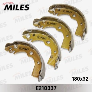 Колодки барабанные (NISSAN ALMERA/SUNNY 1.4-2.0D 90-00) (TRW GS8556) E210337 E210337 MILES
