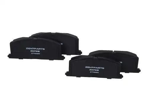 колодки дисковые передние! Toyota Camry 82-88/Carina 1.6-2.0D <98 Z07516 ZENTPARTS