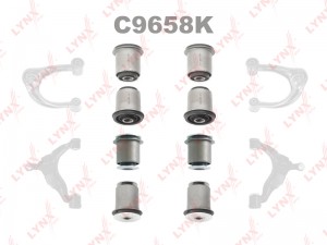 сайлентблоки рычага верхн.! к-кт \ Toyota Land Cruiser GRJ12#/KDJ12# 02> C9658K LYNXAUTO