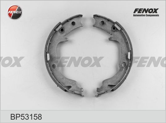 Колодки тормозные барабанные задние BP53158 FENOX