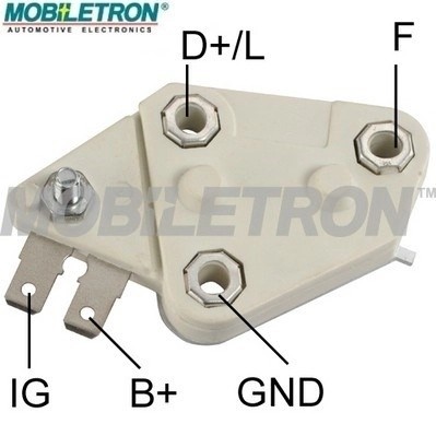 реле регулятор генератора! 12V\ FRL VRD669C MOBILETRON