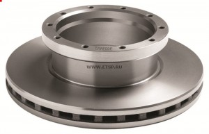 Диск тормозной 430*45*132.5 MB Actros 960316 EMMERRE