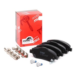 Колодки тормозные HONDA CR-V 3 (2.0/2.2) (07-) (4шт.) TRW GDB3445 TRW