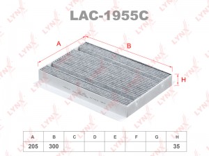 Mercedes Benz Vito (447) 2014> УГОЛЬНЫЙ LAC-1955C LYNXAUTO