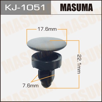 Пистон обивки универсальный MASUMA KJ1051 MASUMA