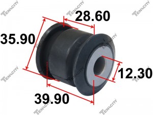 AAMSB1012 Сайлентблок рычага резиновый Tenacity (2242) AAMSB1012 AAMSB1012 TENACITY