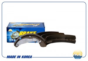 Колодки тормозные барабанные DAEWOO Nexia, Espero, Nubira J100, J150, CHEVROLET  AMD.BF229 AMD