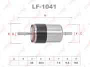 Фильтр топливный LF-1041 LF1041 LYNXAUTO