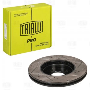 Диск тормозной PRO DF 0841S TRIALLI