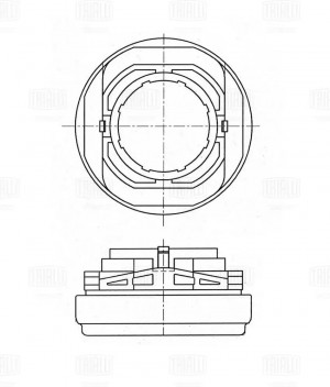 Муфта выключения сцепления механическая CT 1507 TRIALLI