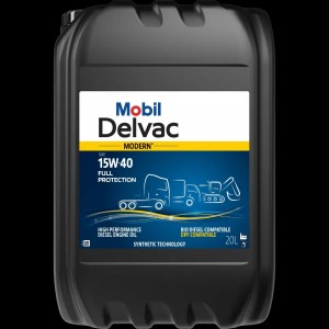Масло мотор. (MX ESP) Delvac Modern 15W40 Full Protection (20L) синт. E7/E9/E11; 157057 MOBIL