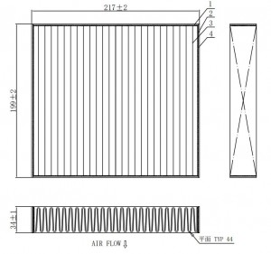 Фильтр для а/м Voyah Dream (21-)/Passion (22-) (салон.) (CRV55266) CRV55266 CARVILLE RACING