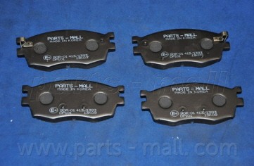 Колодки тормозные HYUNDAI ACCENT/i20/KIA RIO 05- передние PKA-E28 PKA-E28 PMC PARTS MALL