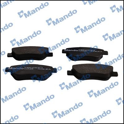 Колодки тормозные FIAT Doblo (03-) передние (4шт.) MANDO MBF015169 MANDO