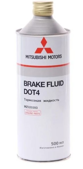 тормозная жидкость DOT4 0,5L!\ Mitsubishi MZ320393 MITSUBISHI