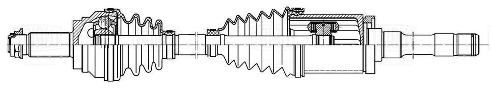 Привод BMW X6 F16/F86 (14-) 3.0D (перед. прав.) (AR 2640) AR 2640 TRIALLI