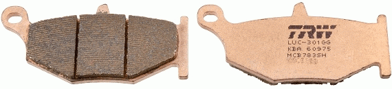 Колодки дисковые MCB783SH MCB783SH TRW LUCAS