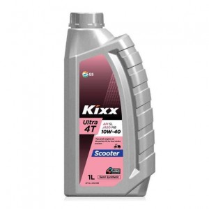 Масло моторное для 4-х тактных двигателей KIXX Ultra 4T SL/MB 10W40 п/синт.1л L5118AL1E1 KIXX