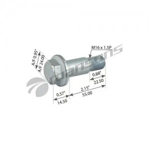 Болт SAF крепления суппорта (M16x1.5x55) MANSONS 600.199 MANSONS