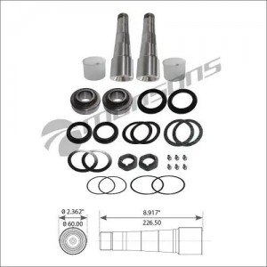 Ремкомплект RENAULT Premium шкворня (шкворень,втулки,прокладки) (на ось) MANSONS 800.097 MANSONS