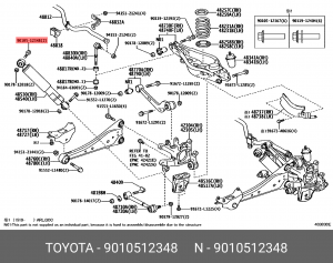 болт!\ Toyota 90105-12348 TOYOTA