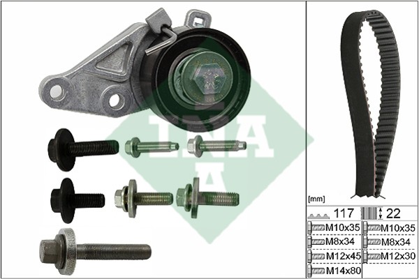 FORD FOCUS I (1998-2004) 530 0140 10 INA