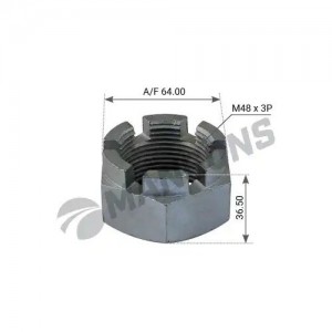 Гайка листовой рессоры  10шт 300.304.3 MANSONS