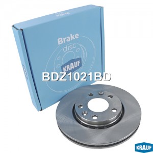 Диск тормозной RENAULT Megane (08-),Laguna (07-),Duster (10-) передний (1шт.) KR BDZ1021BD KRAUF