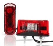 фонарь подсветки номера! черный, LED ПН31224LED1 TEH AVTO SVET