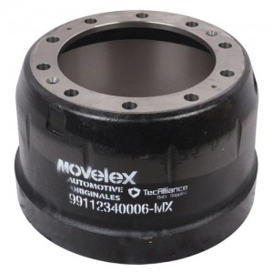 Барабан тормозной SHACMAN SHAANXI F2000 задний MOVELEX 99112340006MX MOVELEX