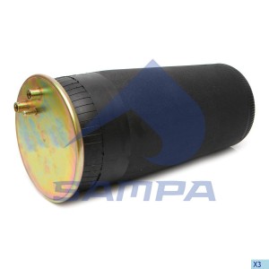 Пневмобаллон MAN TG-A (без стакана) 2 подвода воздуха 6х2, 6х4 SP 554884-07 SAMPA