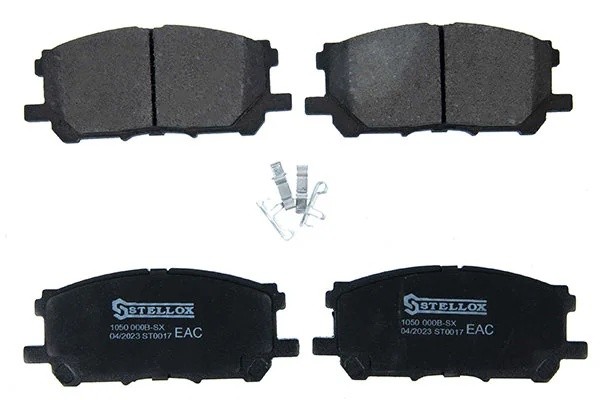 колодки дисковые передние с антискрипными пластинами!\ Lexus RX300 all 03> 1555 000B-SX STELLOX