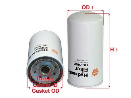 Фильтр гидравлический DONALDSON HC5601 HC5601 SAKURA