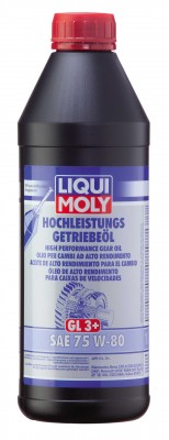LIQUI MOLY HOCHLEISTUNGS-GETRIEBEOIL 75W80 1Л API: GL-3+ ZF: TE-ML 02D/TE-ML 08  7584 LIQUI MOLY
