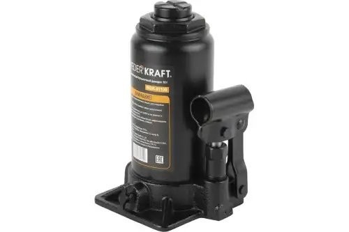 WIEDERKRAFT Домкрат 10т высота 230мм ход штока 150мм WDK-81100 WDK81100 WIEDERKRAFT