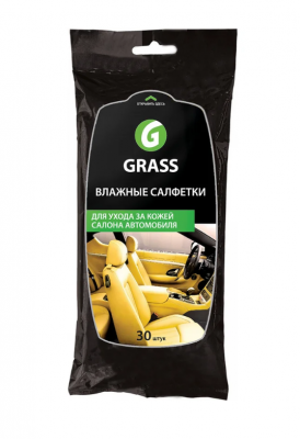 Салфетка влажная для ухода за кожанным салоном GRASS IT-0312 GRASS
