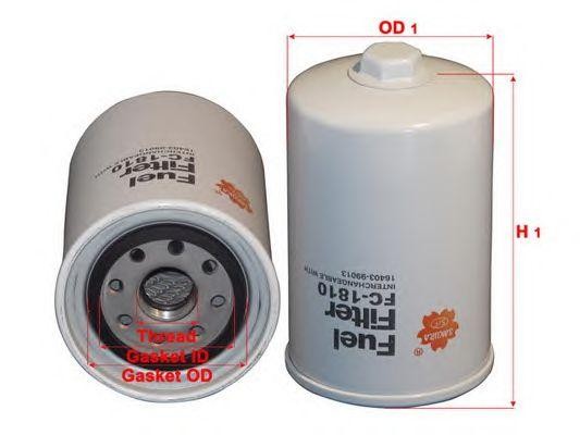 Фильтр топливный NISSAN CONDOR 99-04 FC1810 FC1810 SAKURA