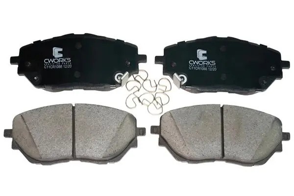 Тормозные колодки передние Low Metallic C11CR1088 C11CR1088 CWORKS