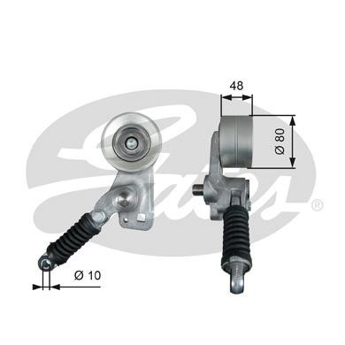 MERCEDES BENZ ACTROS  96> OM 501/502 (ролик APV2411 или APV2456) T38604 GATES