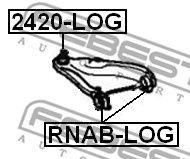 Опора шаровая RENAULT LOGAN 2005-2013 2420-LOG 2420-LOG FEBEST
