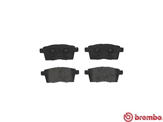 P49041 1268 00 [L2Y62643Z] !колодки дисковые з.\ Mazda CX-7 2.3/2.2CD/CX-9 3.5/3 P49041 BREMBO