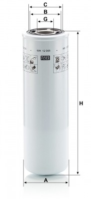 Фильтр гидравлический WH12005 Mann-Filter WH 12 005 MANN FILTER